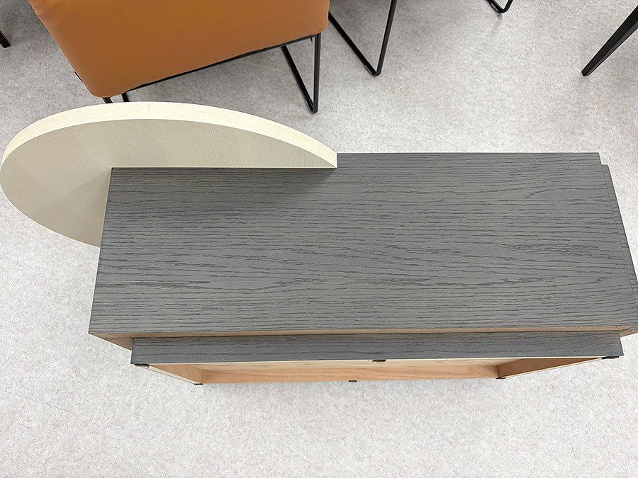 28879■オーダーメイド サイドテーブル W1150×D740×H350■展示品/中古品