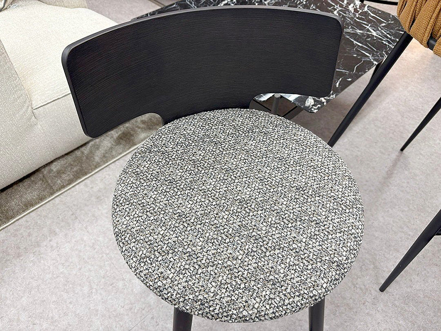 28905■Arflex アルフレックス PINNA ハイチェア（BK） W420×H820■展示品/中古品