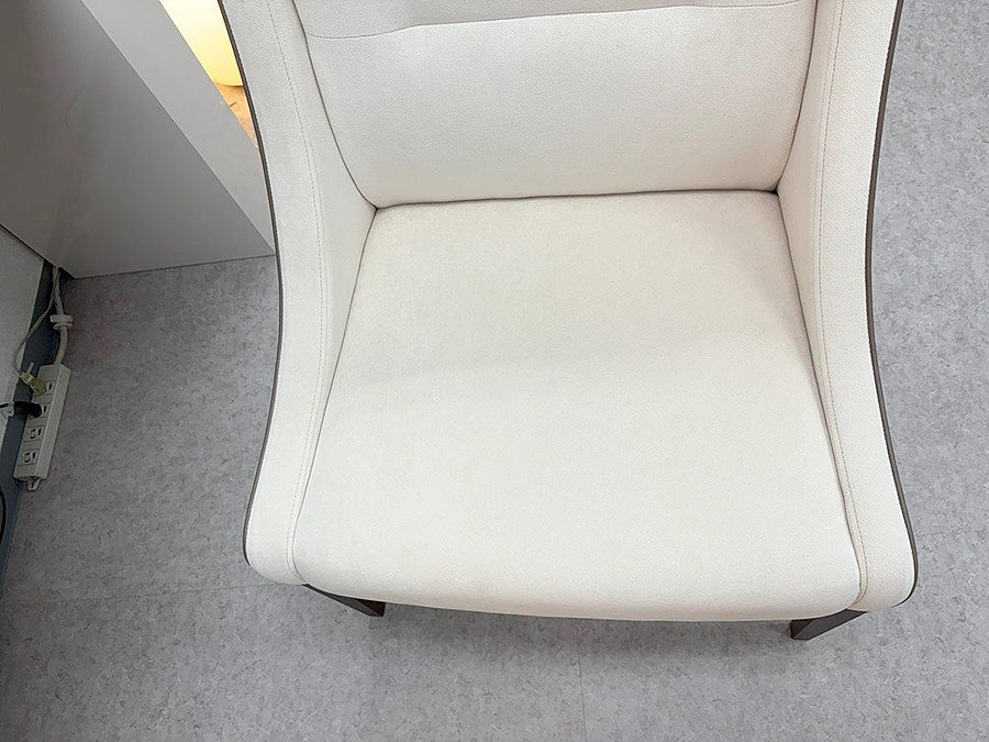 28912■ADコア ラウンジチェア NC-030M (WH) W600×D500×H860■展示品/中古品