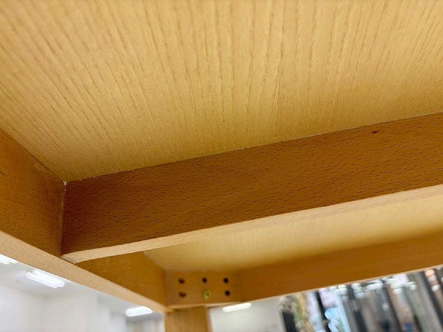 28947■FUJIEI（藤栄） ルカ ダイニングテーブル W1500 ※天板ヤケあり■展示品/中古品