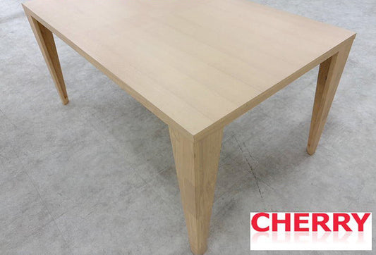 28948■CHRRY ダイニングテーブル W1500 天板ヤケあり■展示品/中古品