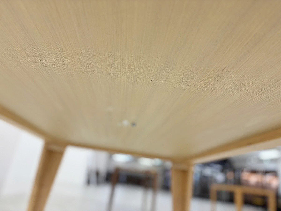 28948■CHRRY ダイニングテーブル W1500 天板ヤケあり■展示品/中古品