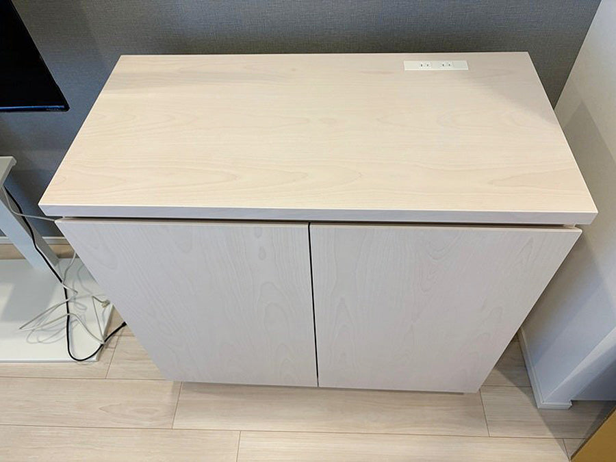 29016■カンディーハウス A+ リビングサイドボード W900×D460×H840■展示品/中古品