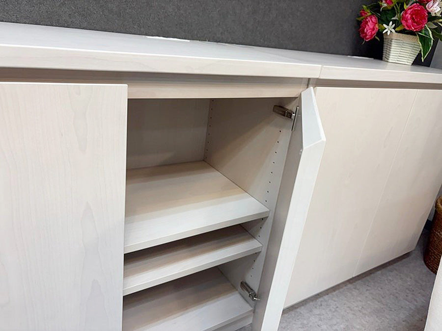 29016■カンディーハウス A+ リビングサイドボード W900×D460×H840■展示品/中古品