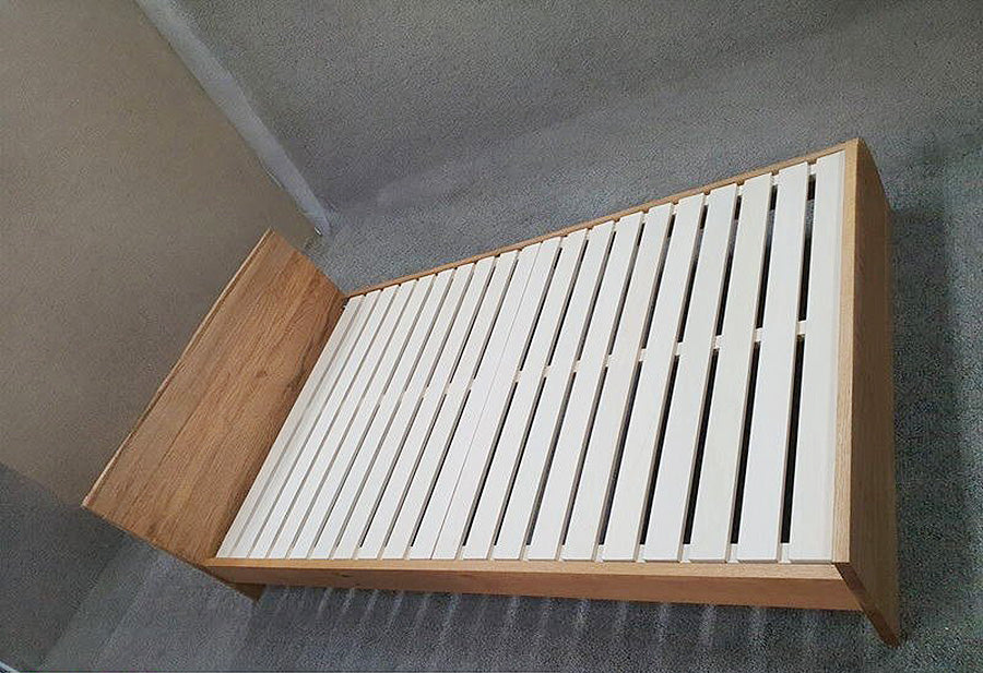 29032■Easy Life イージーライフ KUMON BED ベッドフレーム セミダブル 1215×2050■展示品/中古品