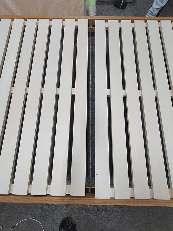 29032■Easy Life イージーライフ KUMON BED ベッドフレーム セミダブル 1215×2050■展示品/中古品