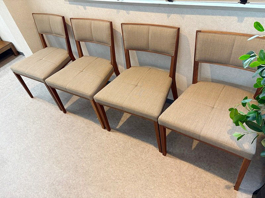 29080■タイム＆スタイル TIME&STYLE William side chair ダイニングチェア 4脚セット■展示品/中古品